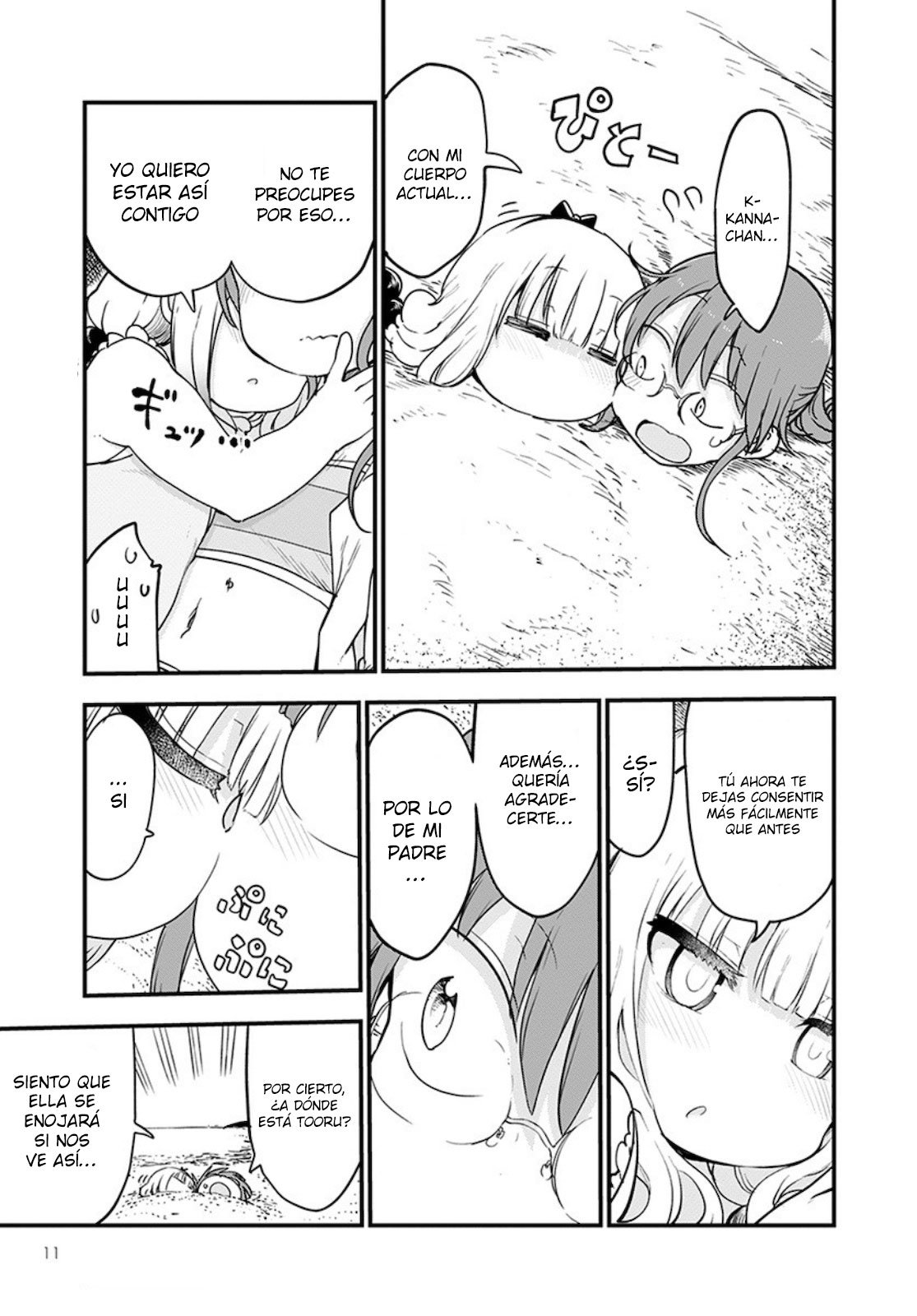 Kobayashi-san Chi no Maid Dragon Capitulo 100 página 8