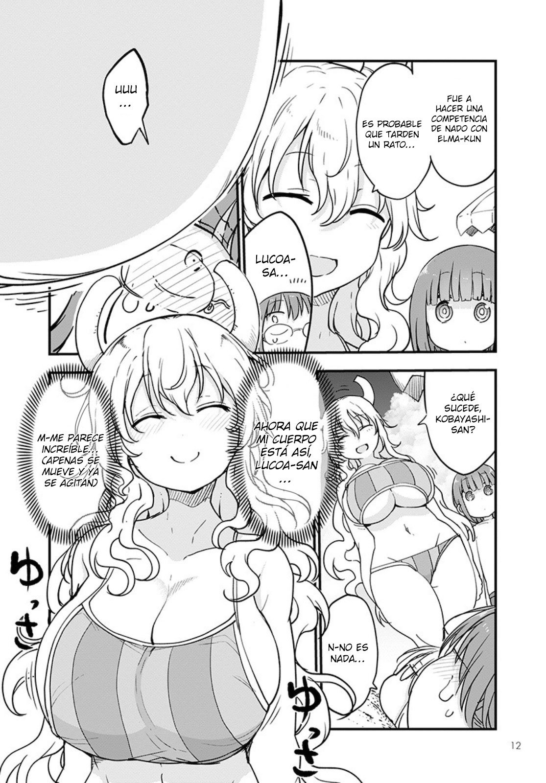 Kobayashi-san Chi no Maid Dragon Capitulo 100 página 9
