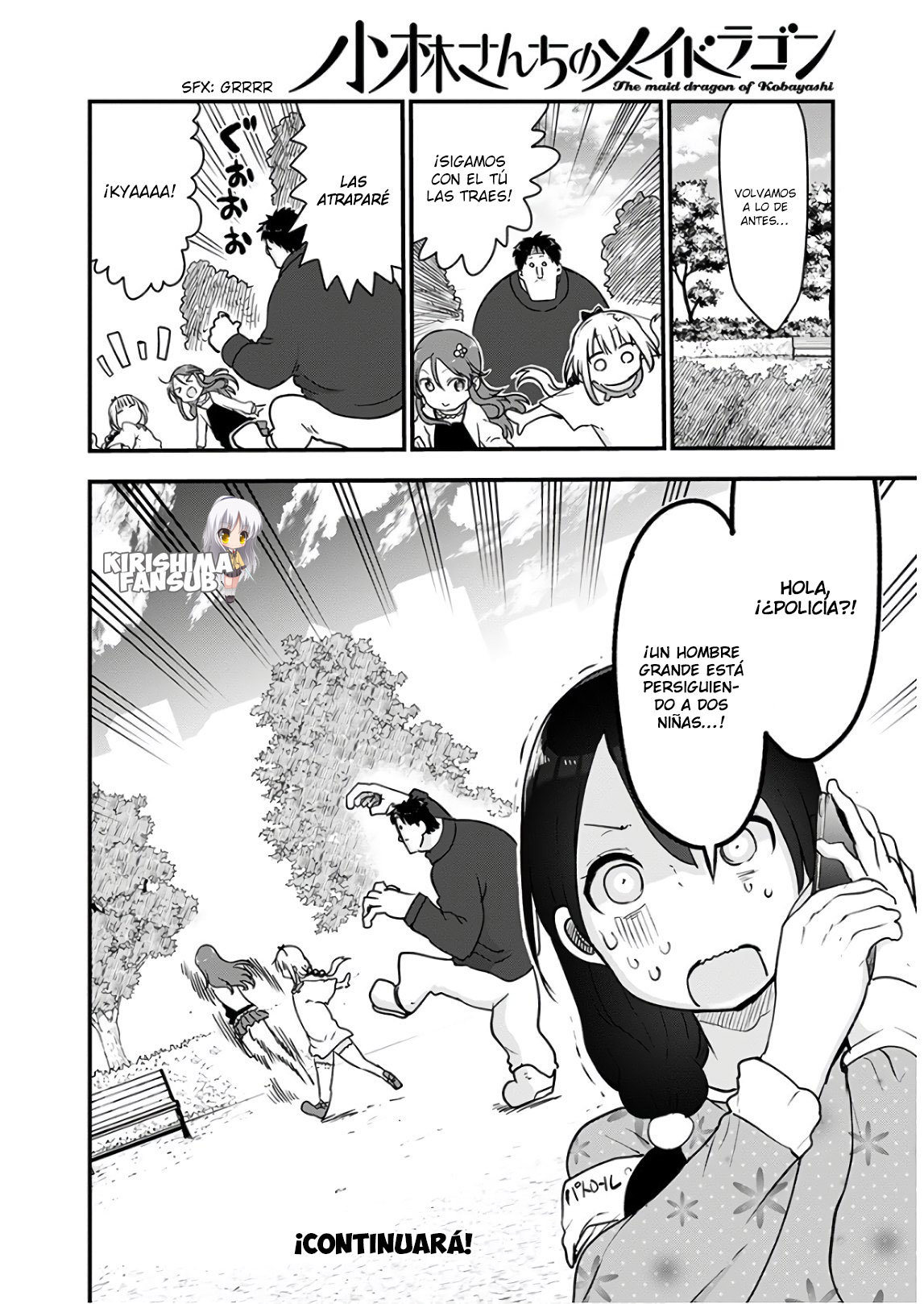Kobayashi-san Chi no Maid Dragon Capitulo 102 página 15