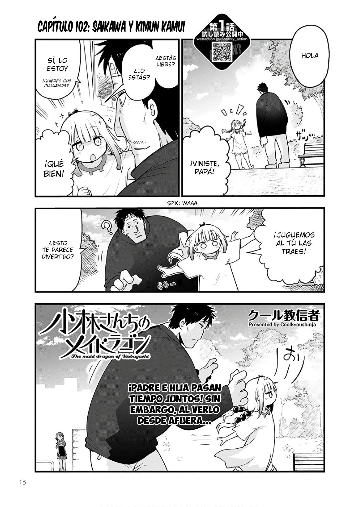 Kobayashi-san Chi no Maid Dragon Capitulo 102 página 2