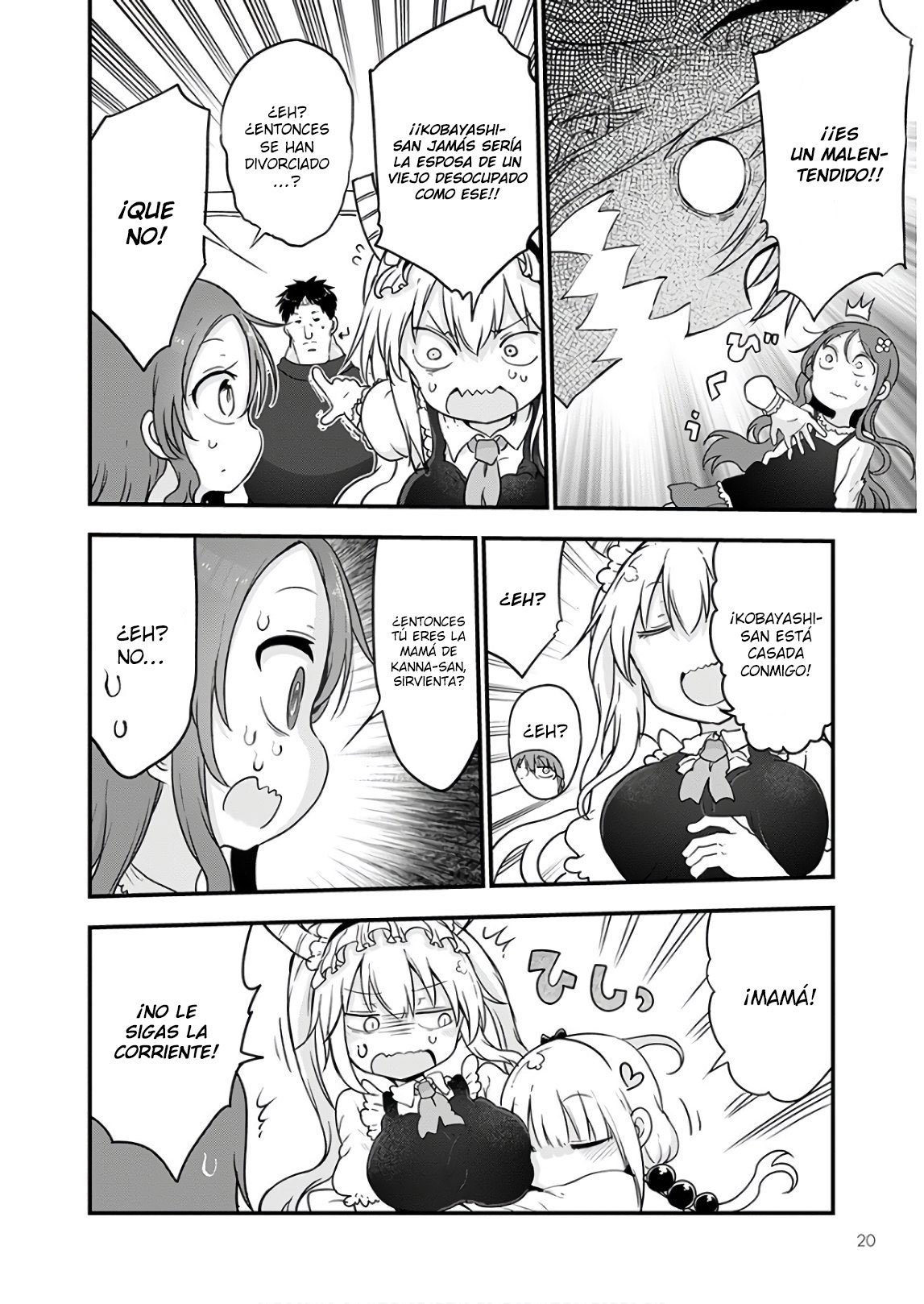 Kobayashi-san Chi no Maid Dragon Capitulo 102 página 7