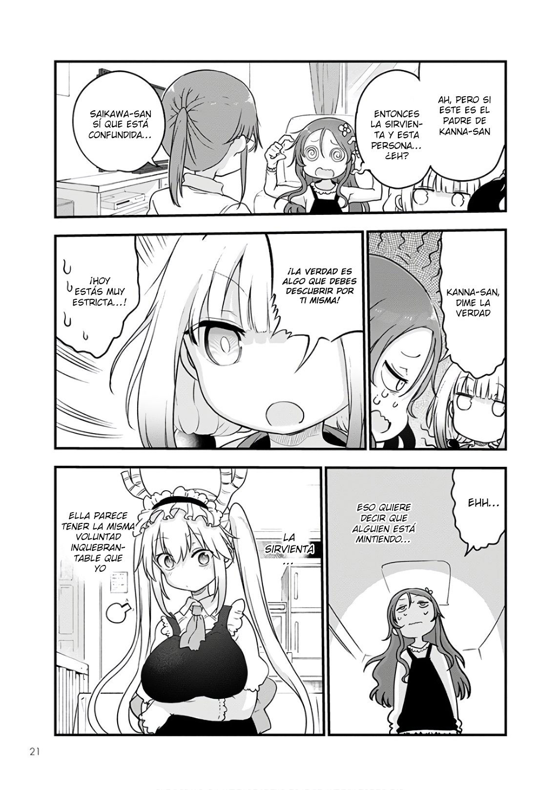Kobayashi-san Chi no Maid Dragon Capitulo 102 página 8
