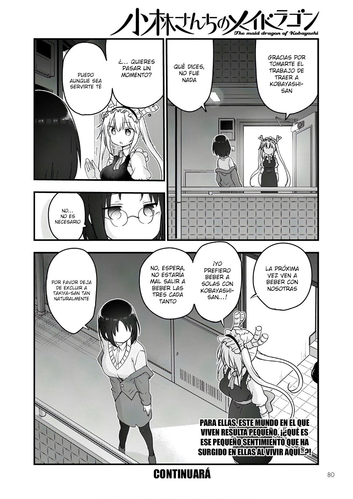 Kobayashi-san Chi no Maid Dragon Capitulo 103 página 15