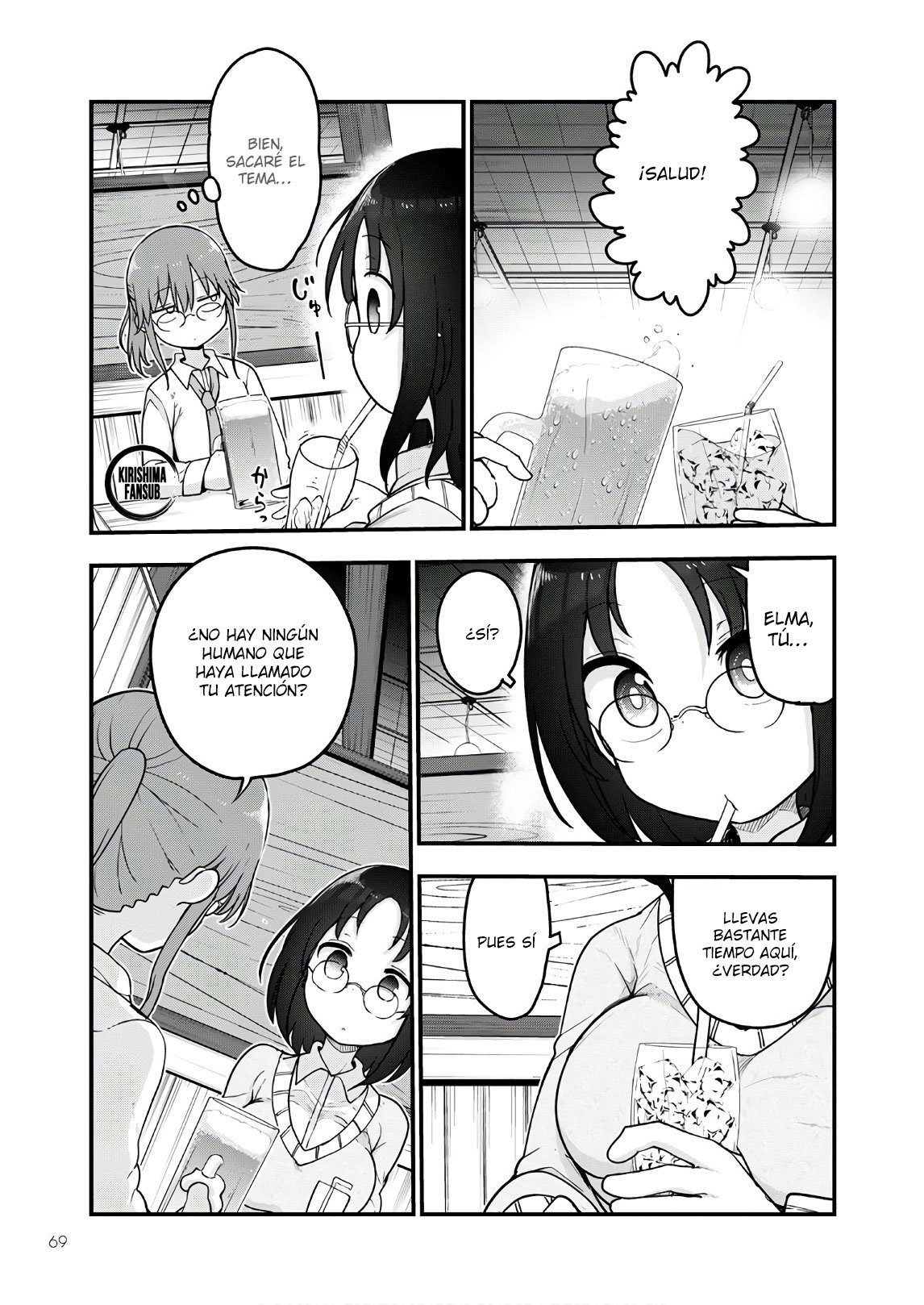 Kobayashi-san Chi no Maid Dragon Capitulo 103 página 4