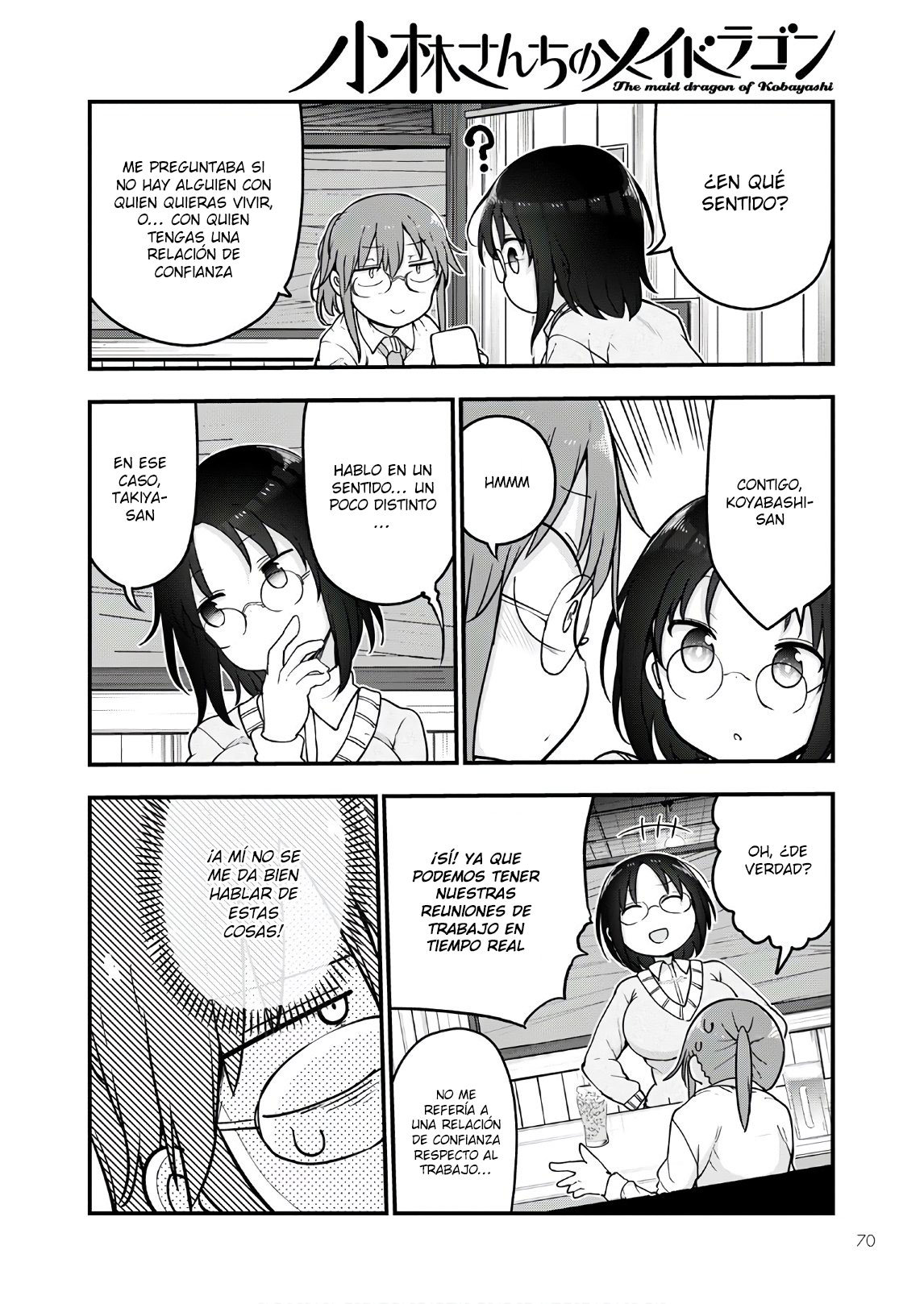 Kobayashi-san Chi no Maid Dragon Capitulo 103 página 5