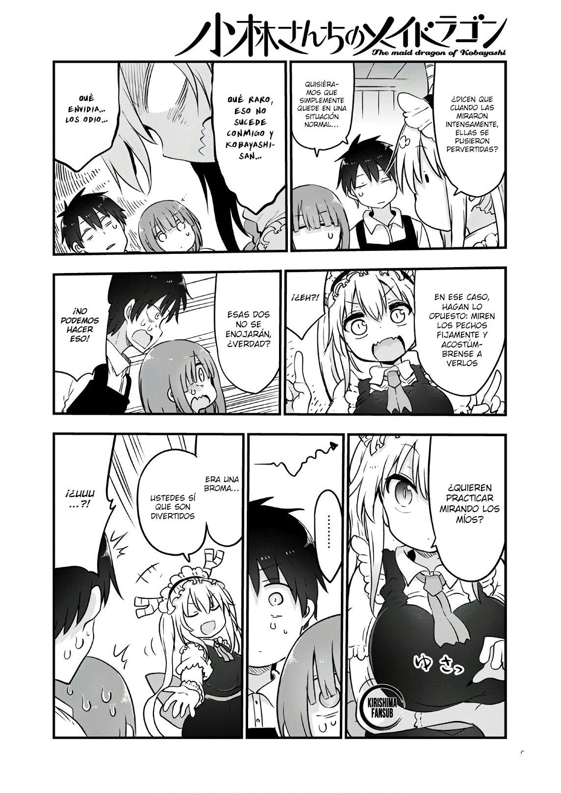 Kobayashi-san Chi no Maid Dragon Capitulo 104 página 11