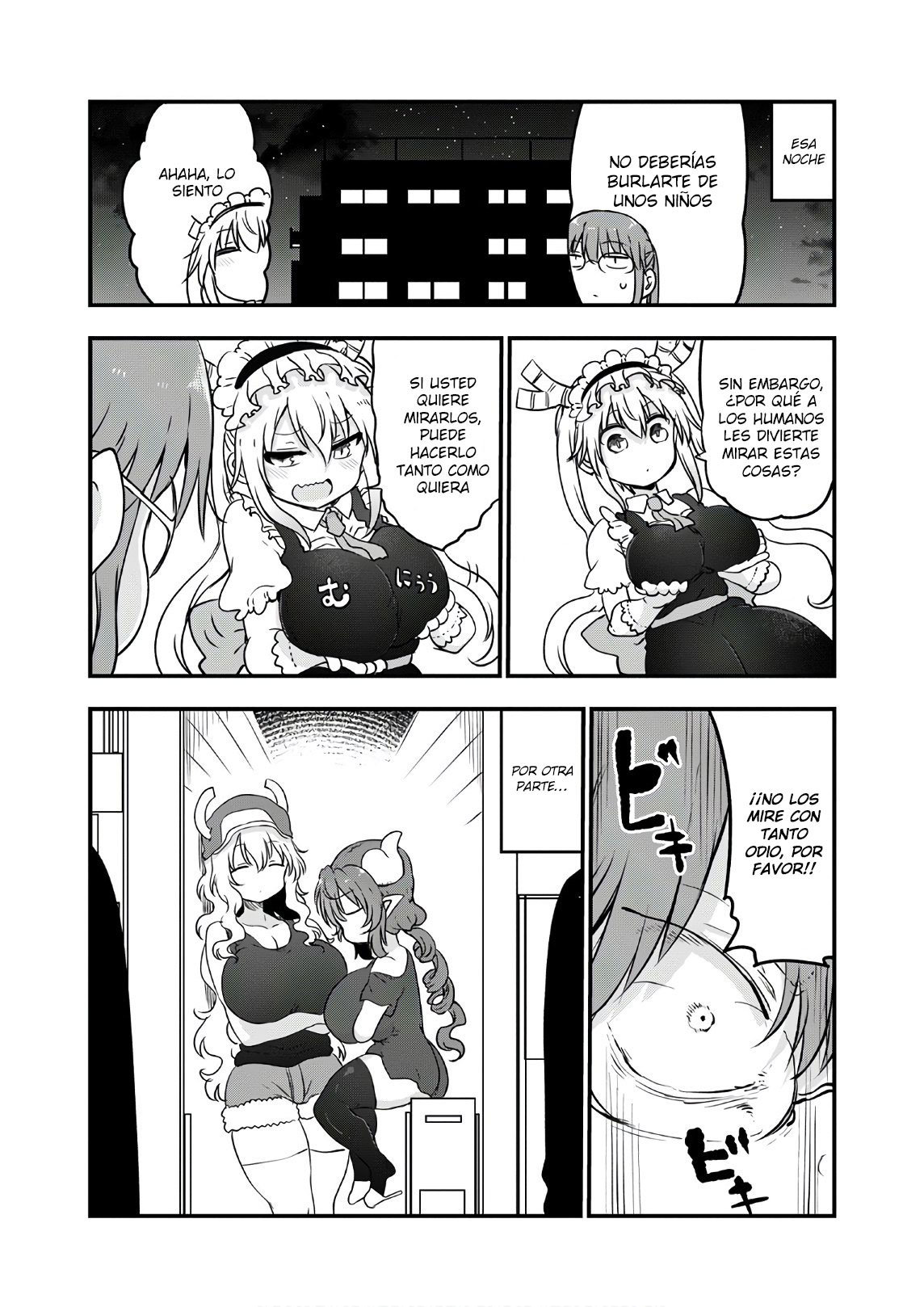 Kobayashi-san Chi no Maid Dragon Capitulo 104 página 12