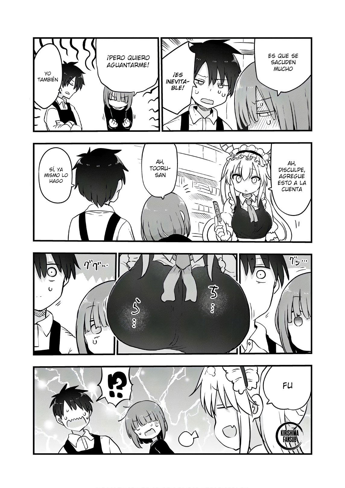 Kobayashi-san Chi no Maid Dragon Capitulo 104 página 6