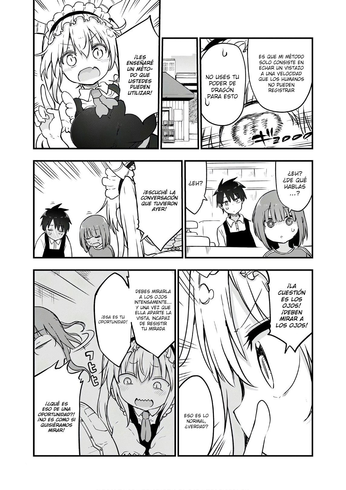 Kobayashi-san Chi no Maid Dragon Capitulo 104 página 8