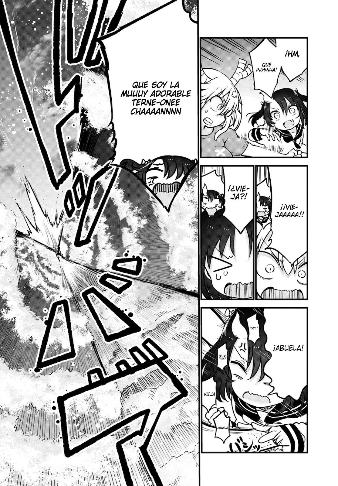 Kobayashi-san Chi no Maid Dragon Capitulo 105 página 14