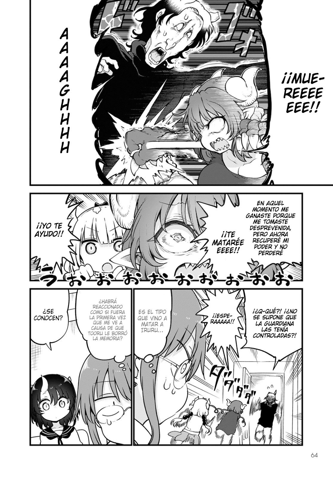 Kobayashi-san Chi no Maid Dragon Capitulo 105 página 7