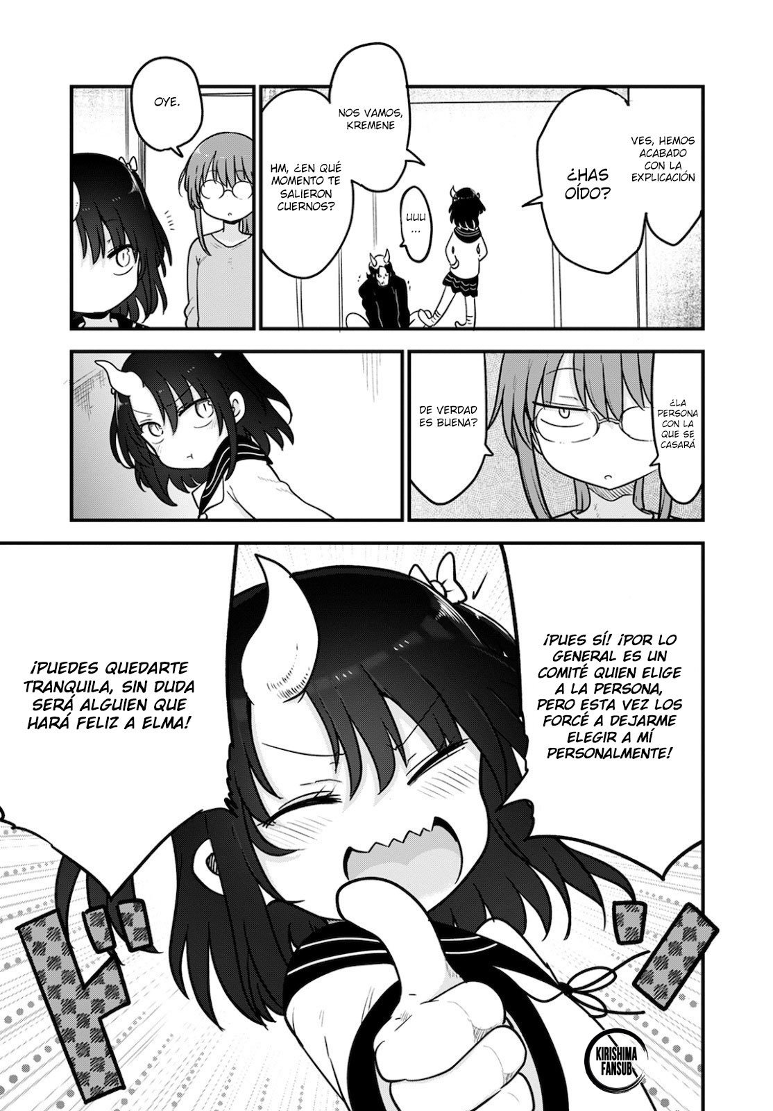 Kobayashi-san Chi no Maid Dragon Capitulo 106 página 12