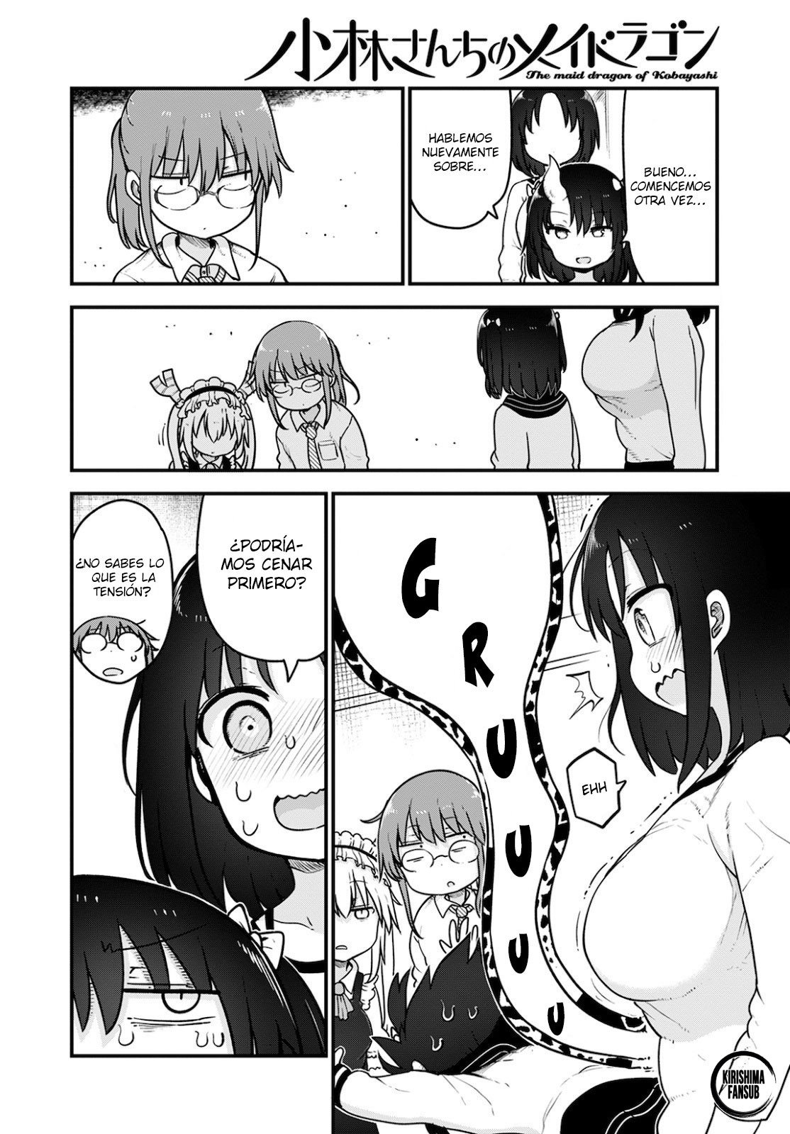 Kobayashi-san Chi no Maid Dragon Capitulo 106 página 3