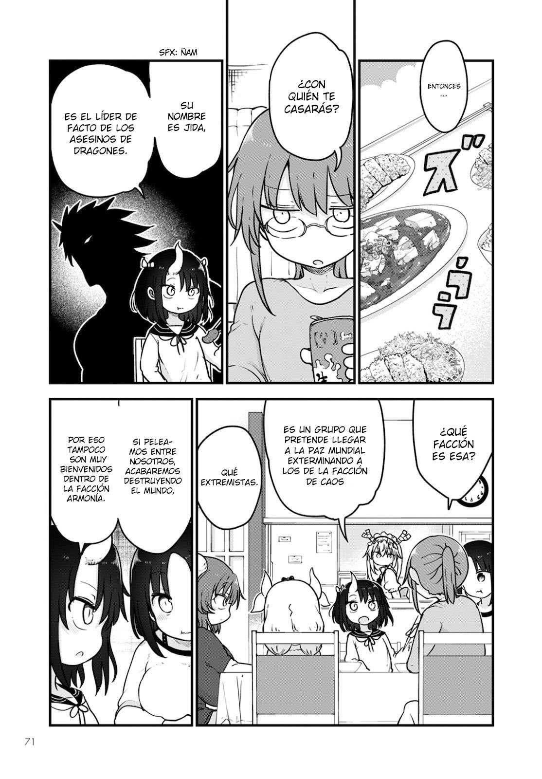 Kobayashi-san Chi no Maid Dragon Capitulo 106 página 4