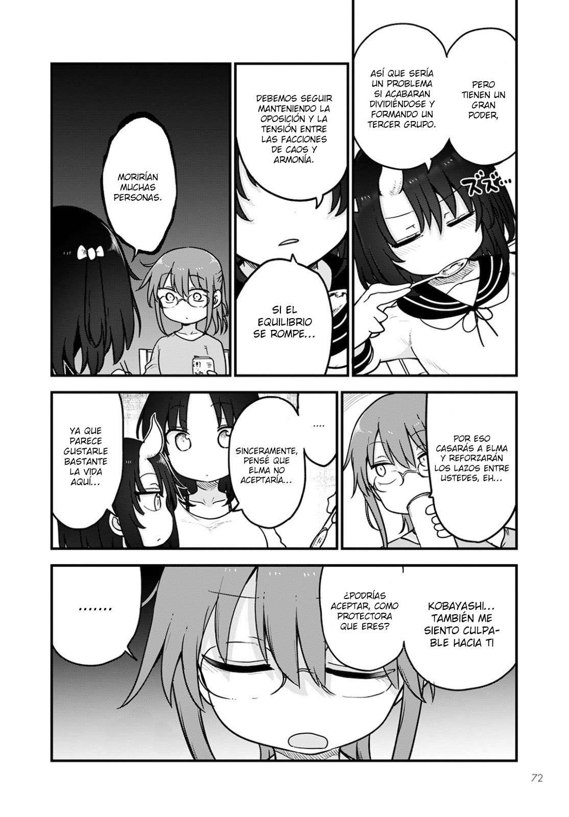 Kobayashi-san Chi no Maid Dragon Capitulo 106 página 5