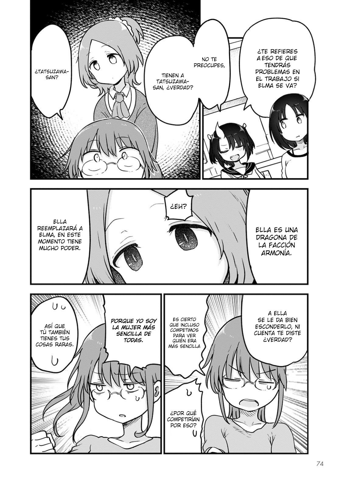 Kobayashi-san Chi no Maid Dragon Capitulo 106 página 7