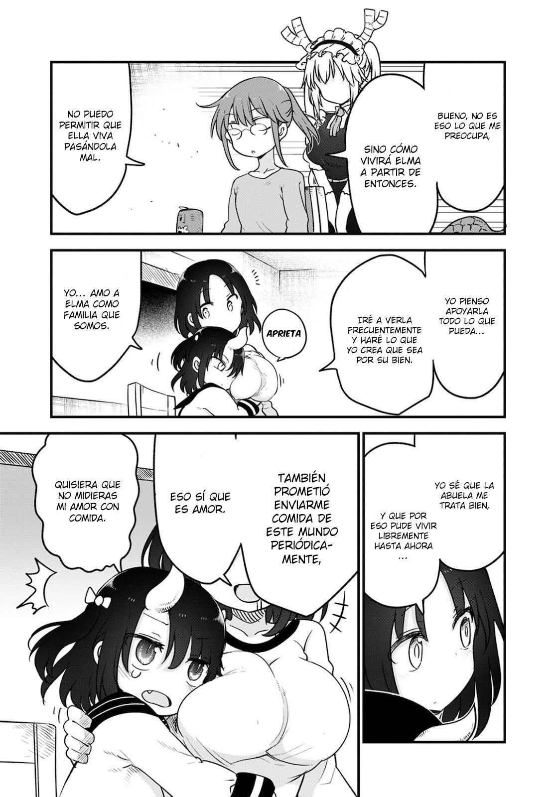 Kobayashi-san Chi no Maid Dragon Capitulo 106 página 8