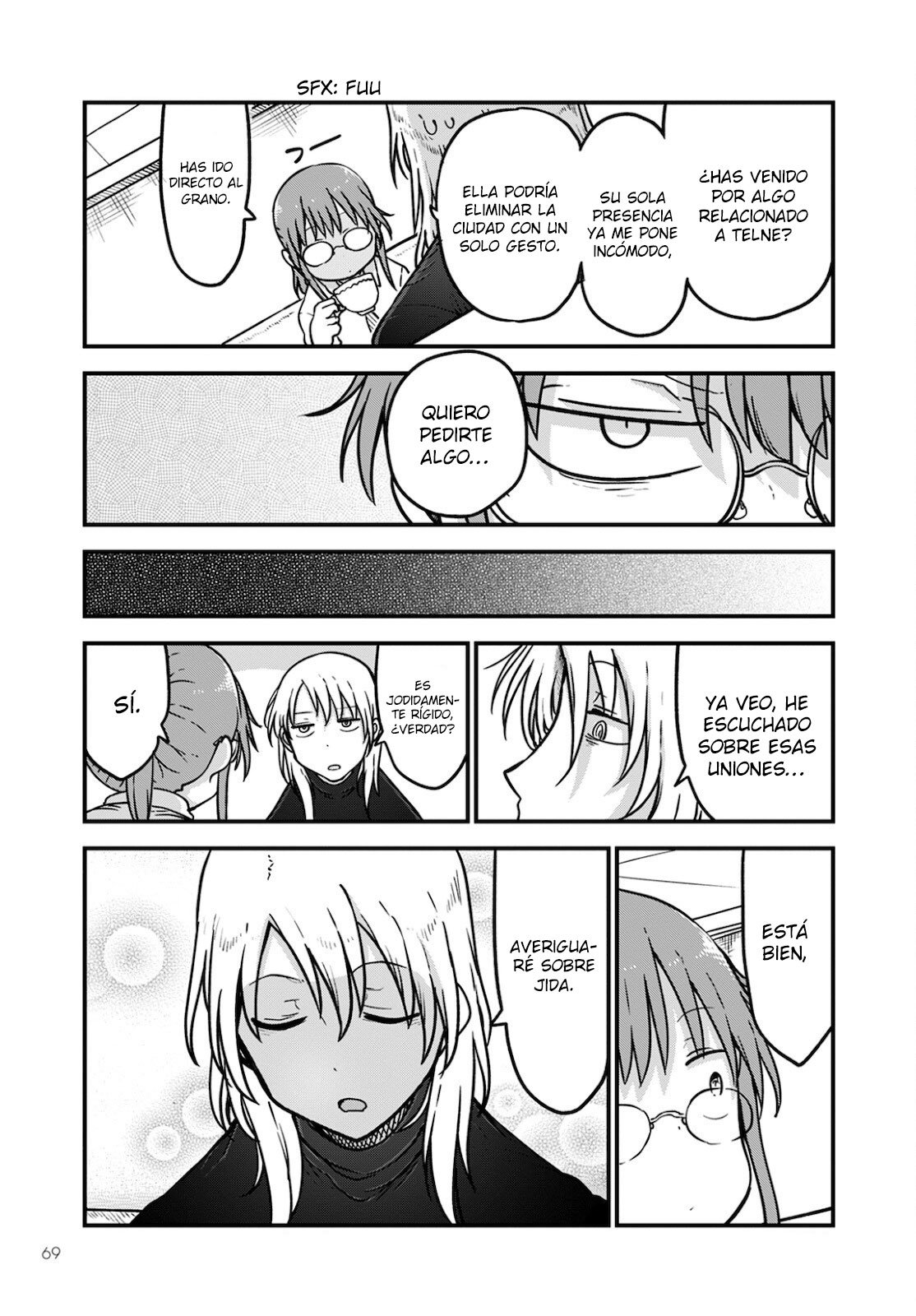 Kobayashi-san Chi no Maid Dragon Capitulo 107 página 10