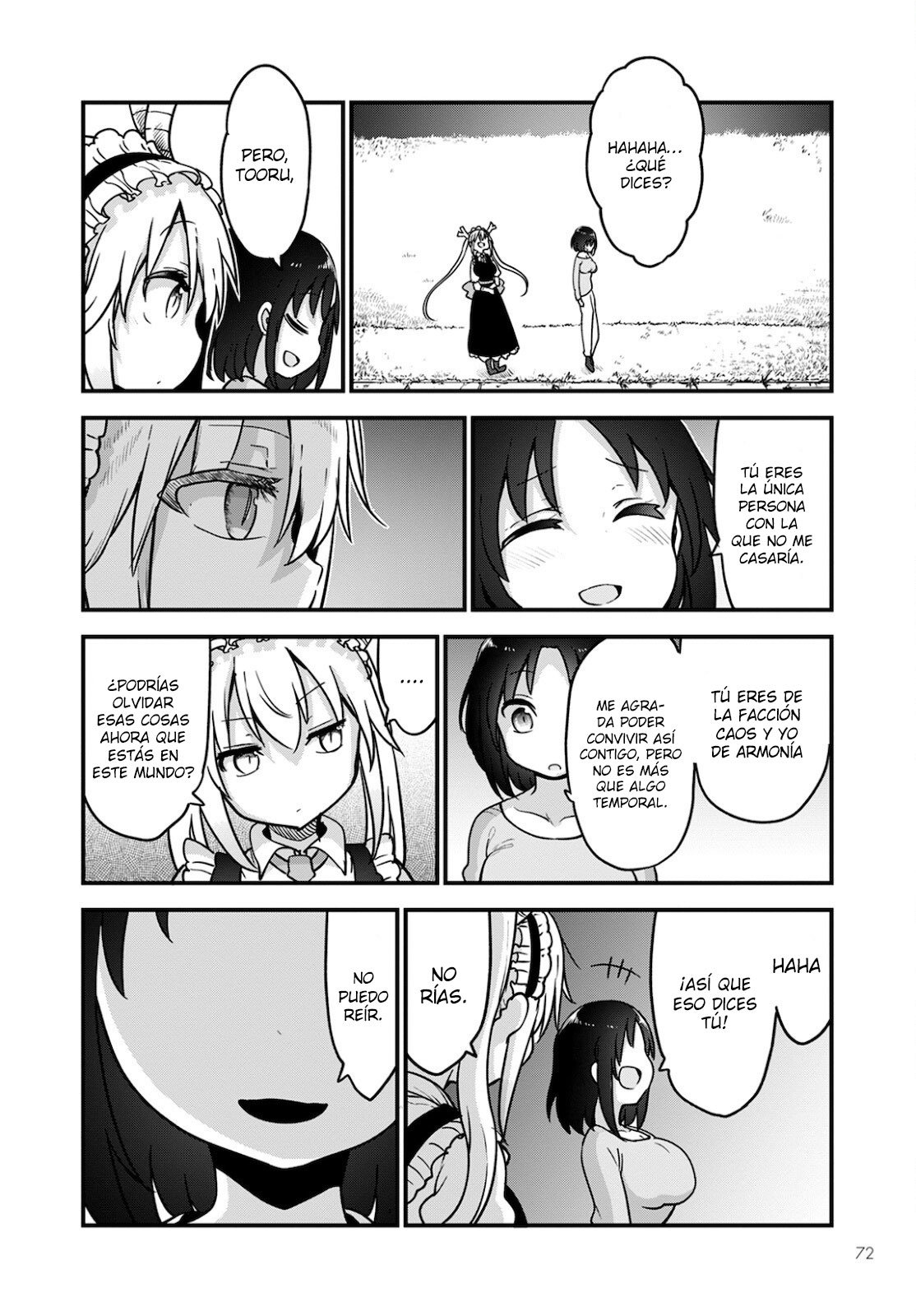 Kobayashi-san Chi no Maid Dragon Capitulo 107 página 13