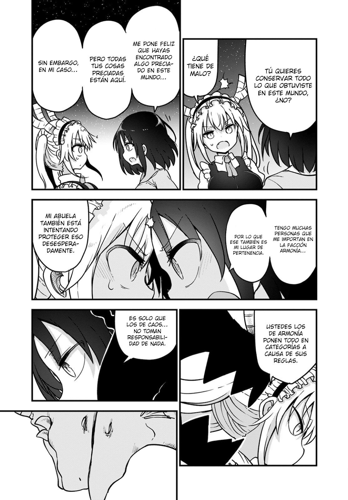 Kobayashi-san Chi no Maid Dragon Capitulo 107 página 14