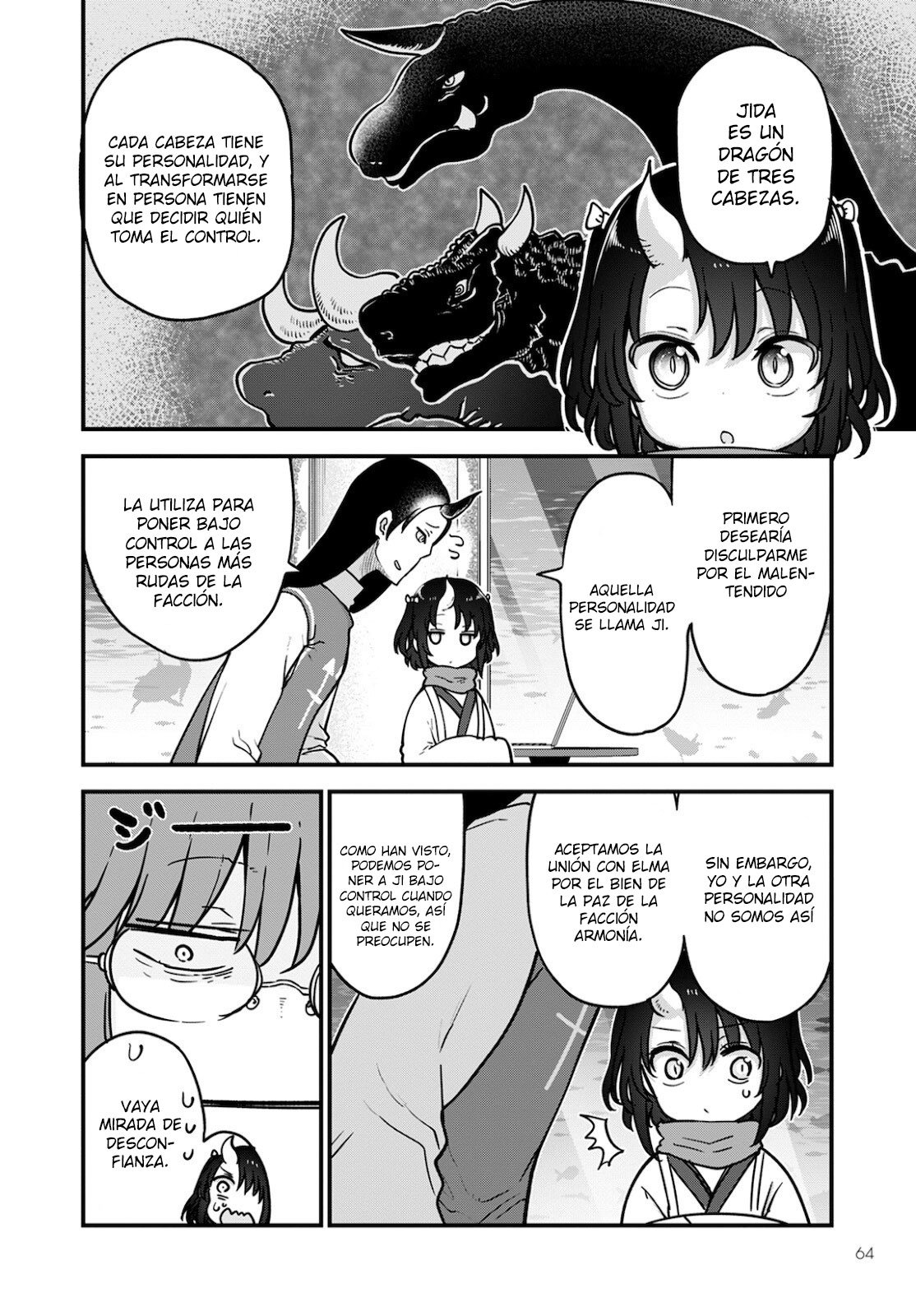 Kobayashi-san Chi no Maid Dragon Capitulo 107 página 5