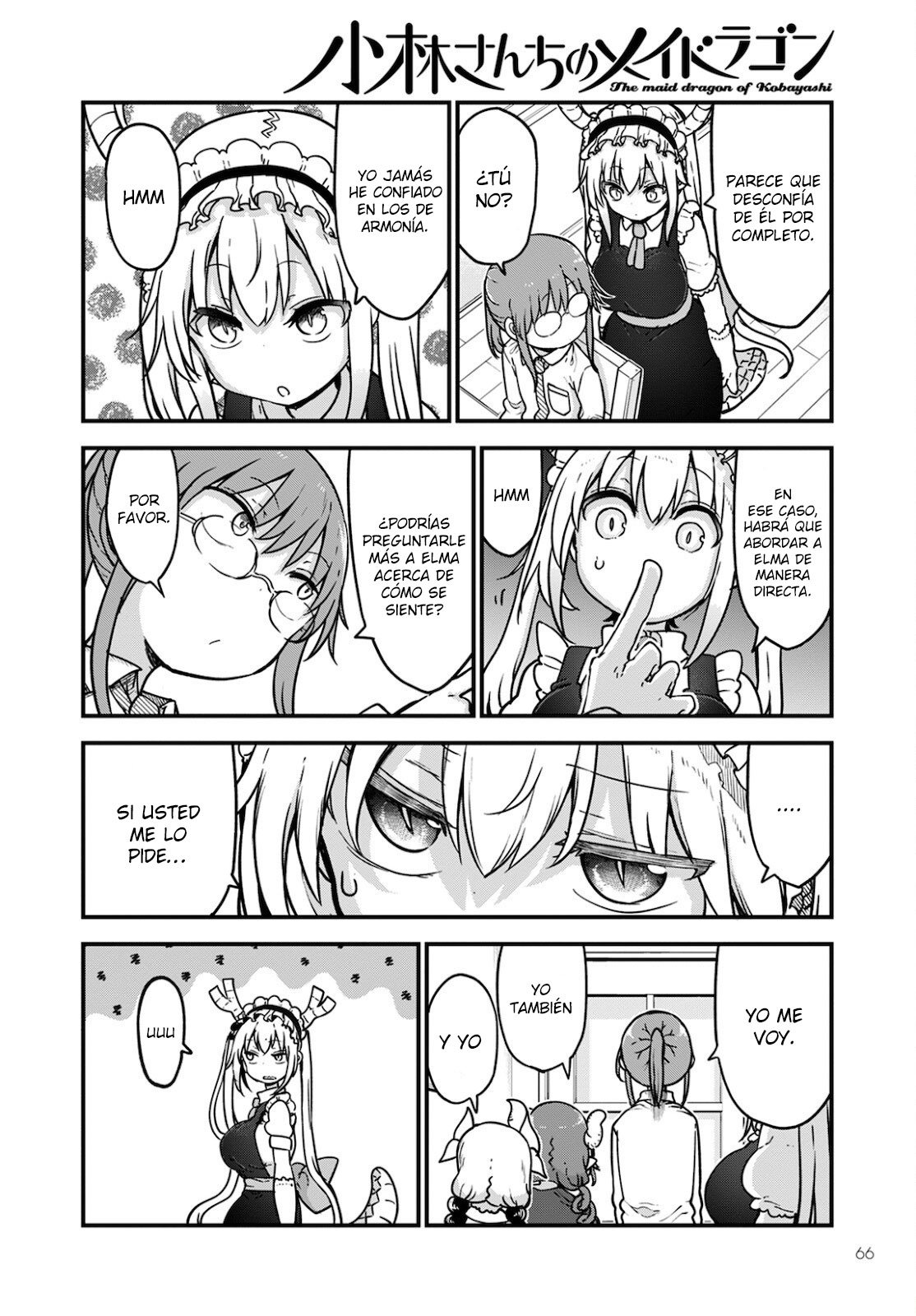 Kobayashi-san Chi no Maid Dragon Capitulo 107 página 7