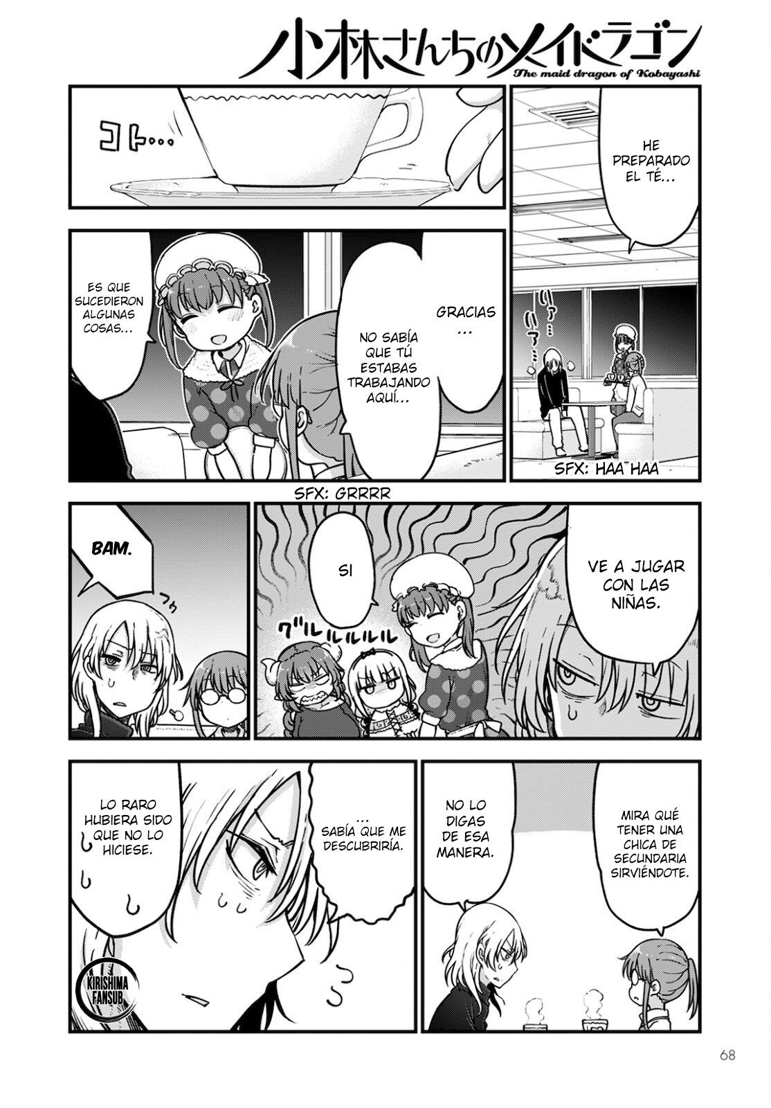 Kobayashi-san Chi no Maid Dragon Capitulo 107 página 9