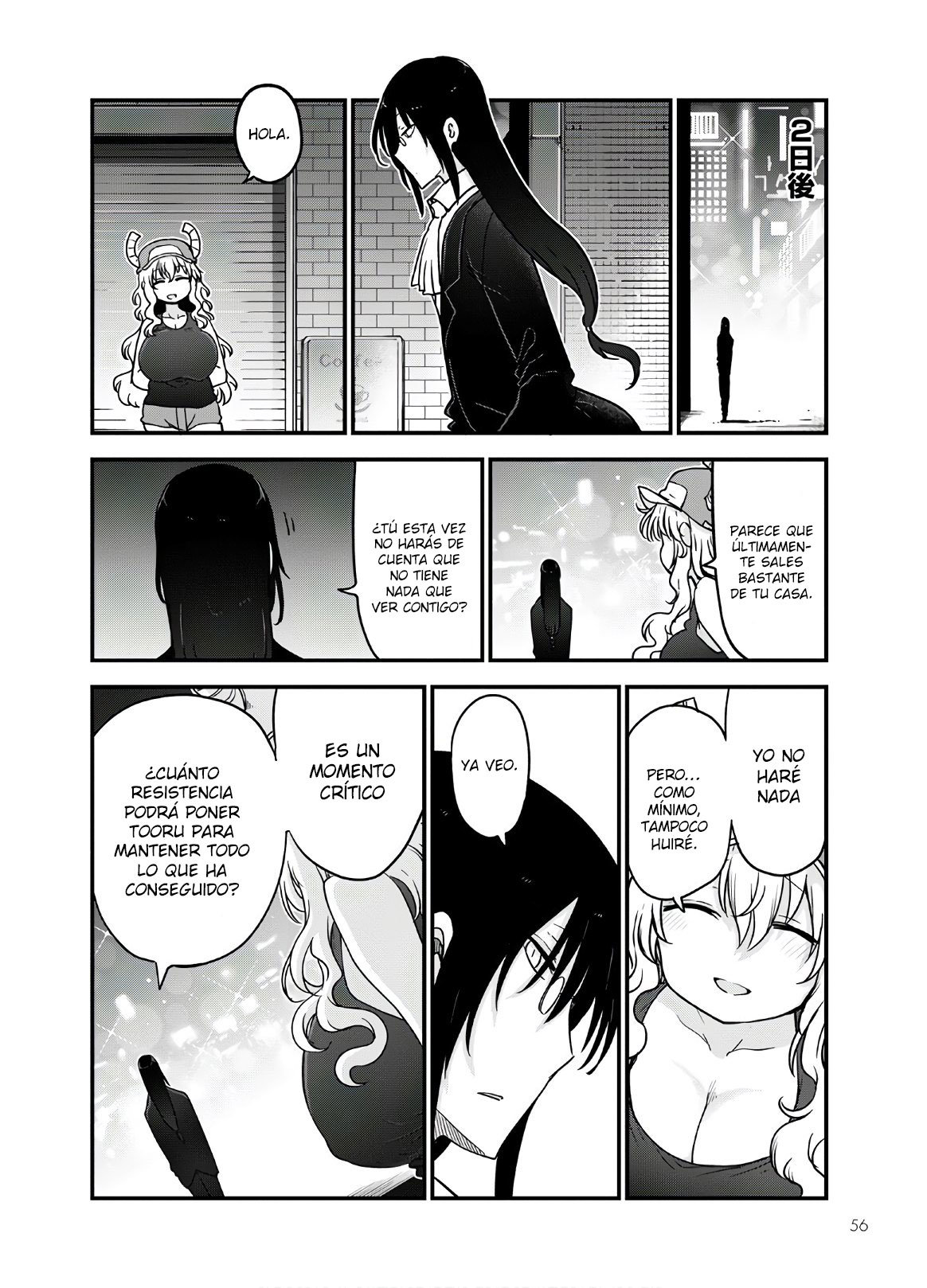 Kobayashi-san Chi no Maid Dragon Capitulo 108 página 13