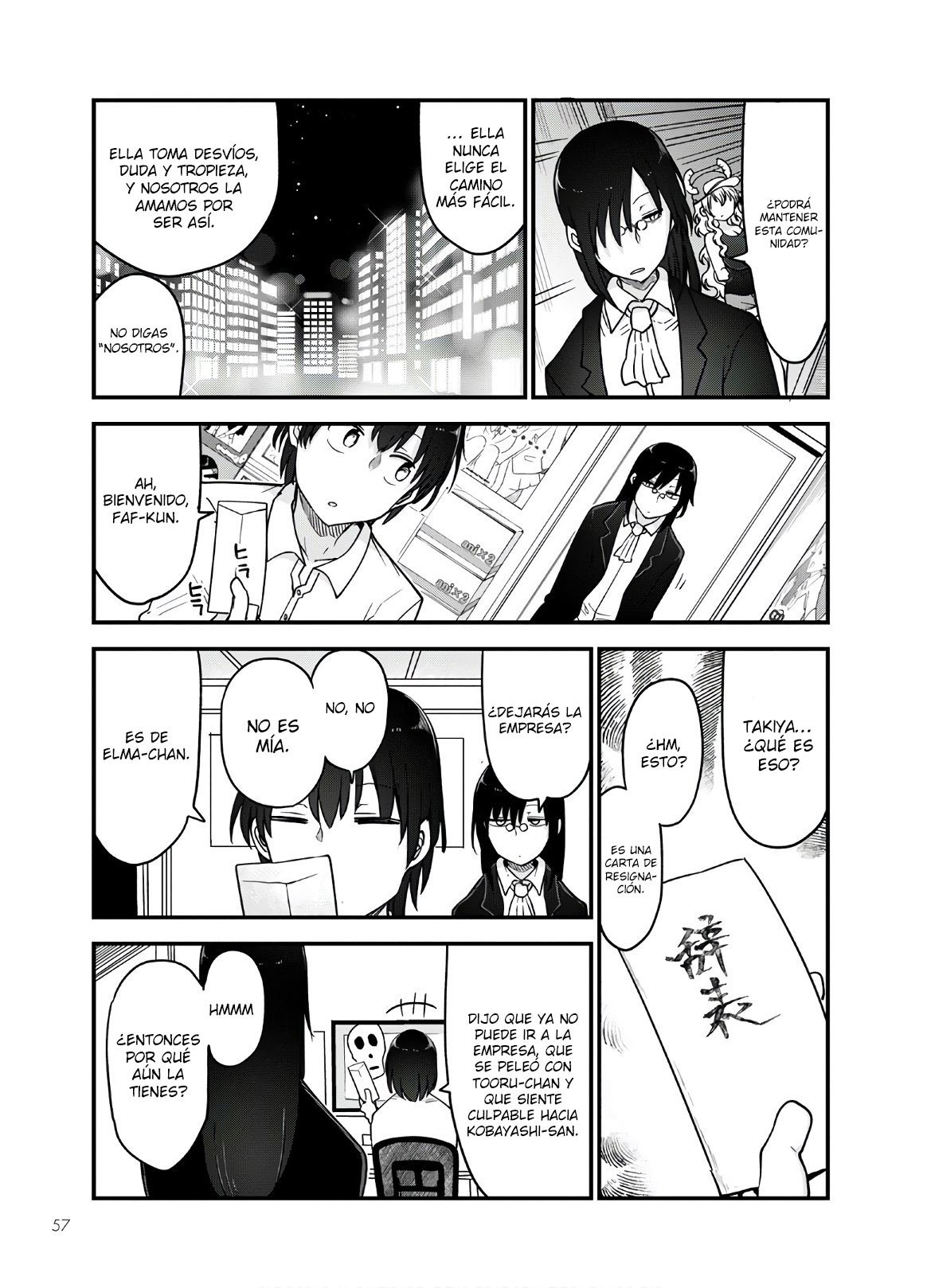 Kobayashi-san Chi no Maid Dragon Capitulo 108 página 14