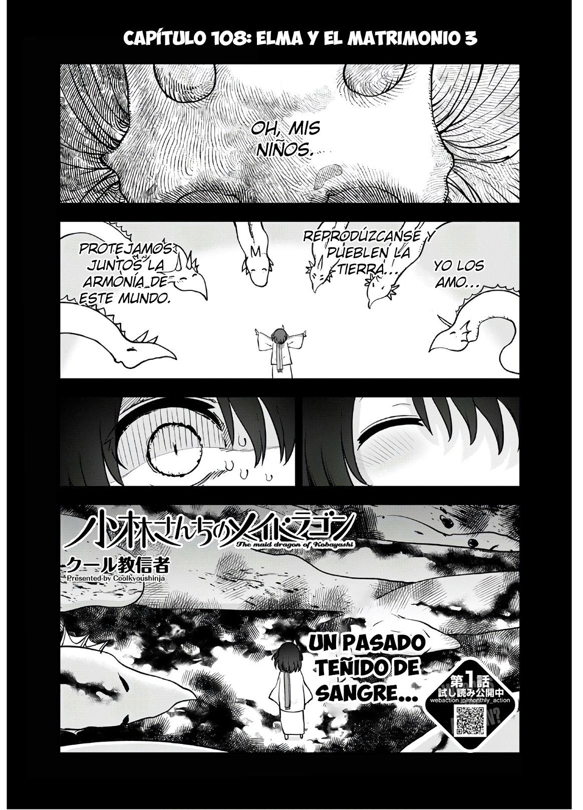 Kobayashi-san Chi no Maid Dragon Capitulo 108 página 2