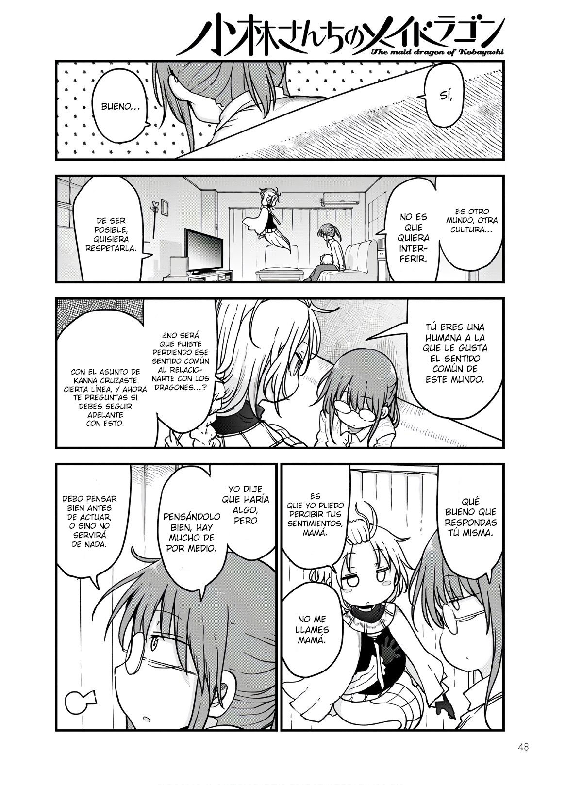 Kobayashi-san Chi no Maid Dragon Capitulo 108 página 5