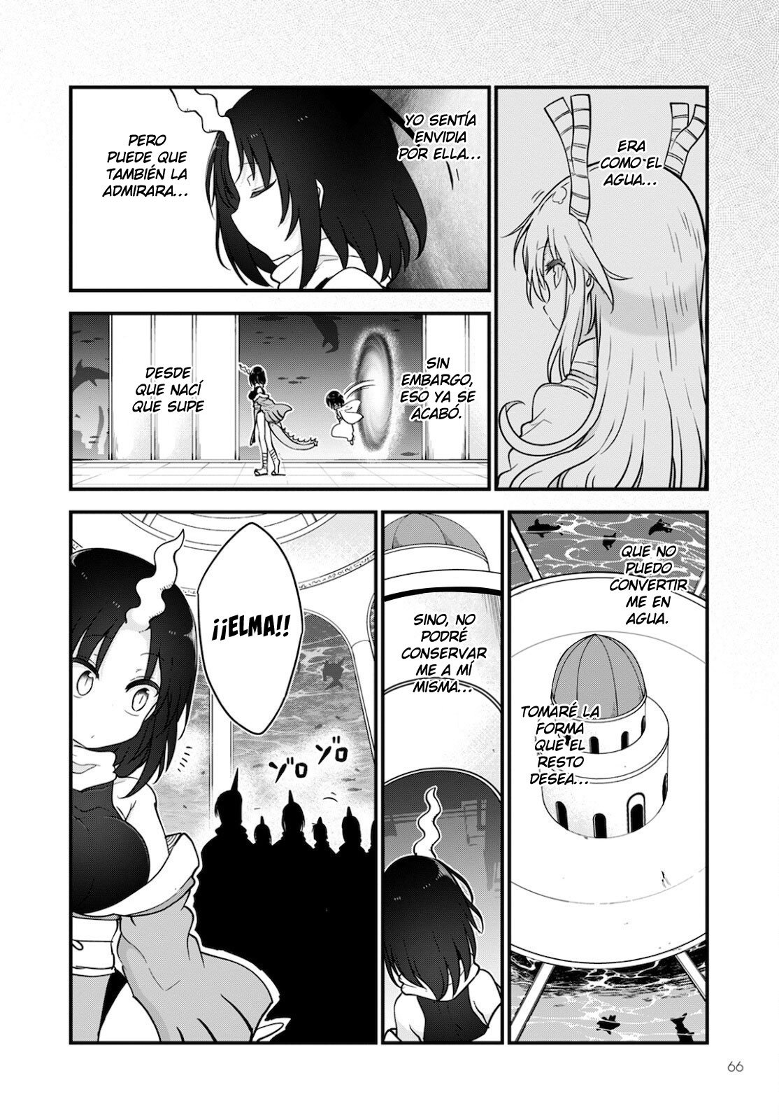 Kobayashi-san Chi no Maid Dragon Capitulo 109 página 11