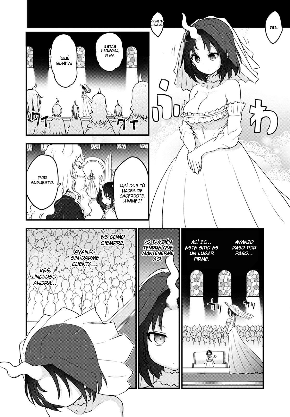 Kobayashi-san Chi no Maid Dragon Capitulo 109 página 13