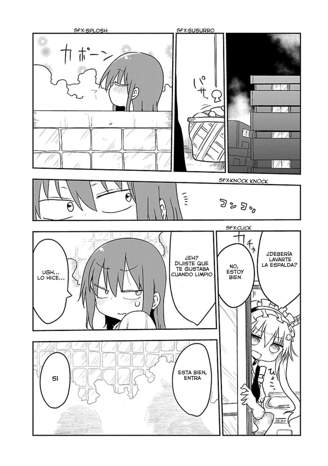 Kobayashi-san Chi no Maid Dragon Capitulo 11: Tooru y la Limpieza página 11