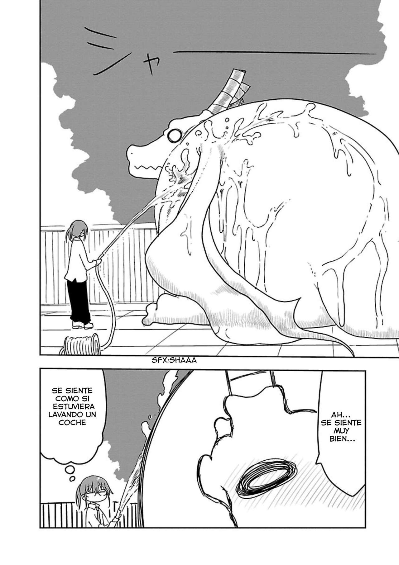 Kobayashi-san Chi no Maid Dragon Capitulo 11: Tooru y la Limpieza página 15