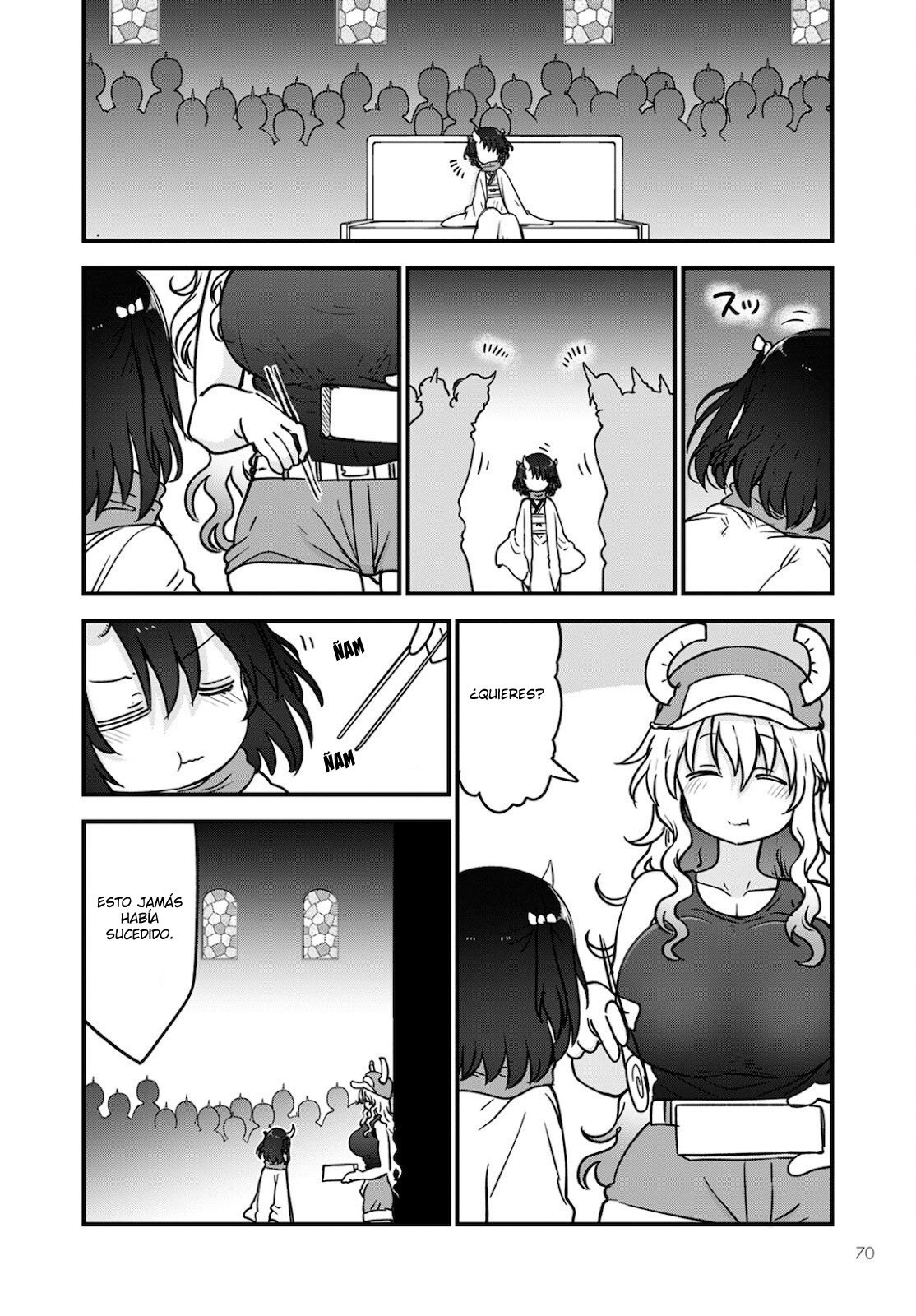 Kobayashi-san Chi no Maid Dragon Capitulo 110 página 11
