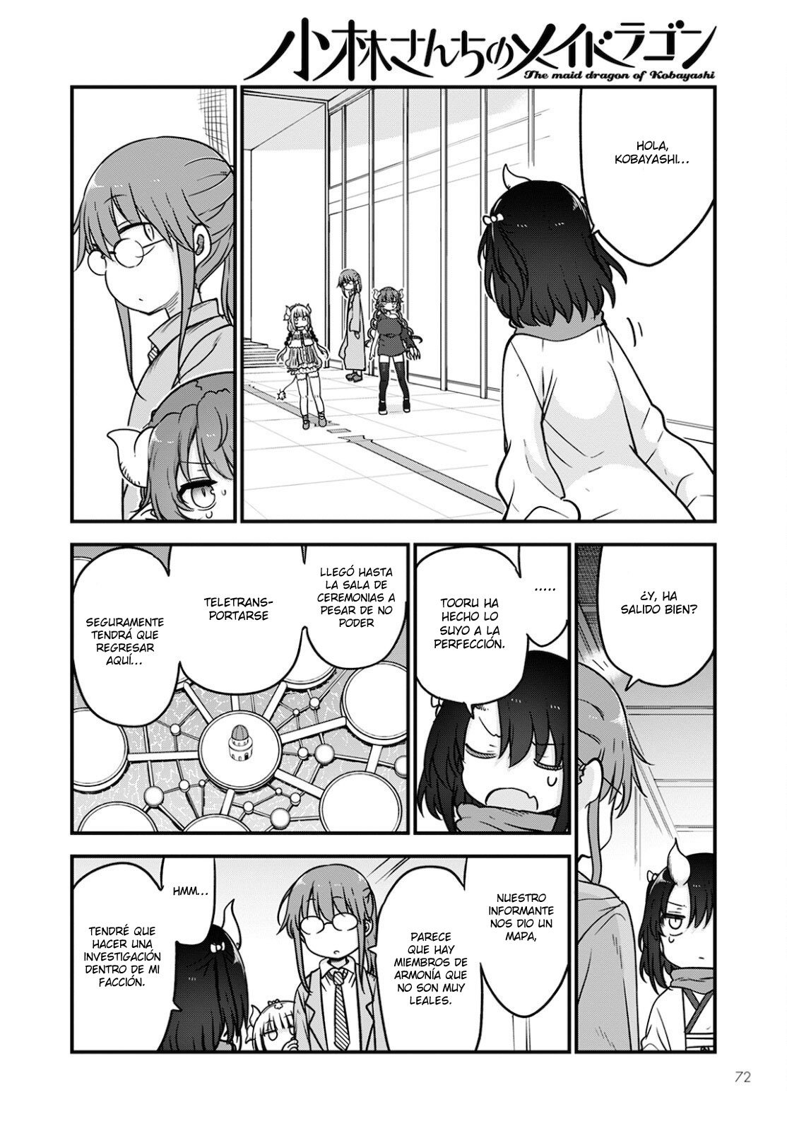 Kobayashi-san Chi no Maid Dragon Capitulo 110 página 13