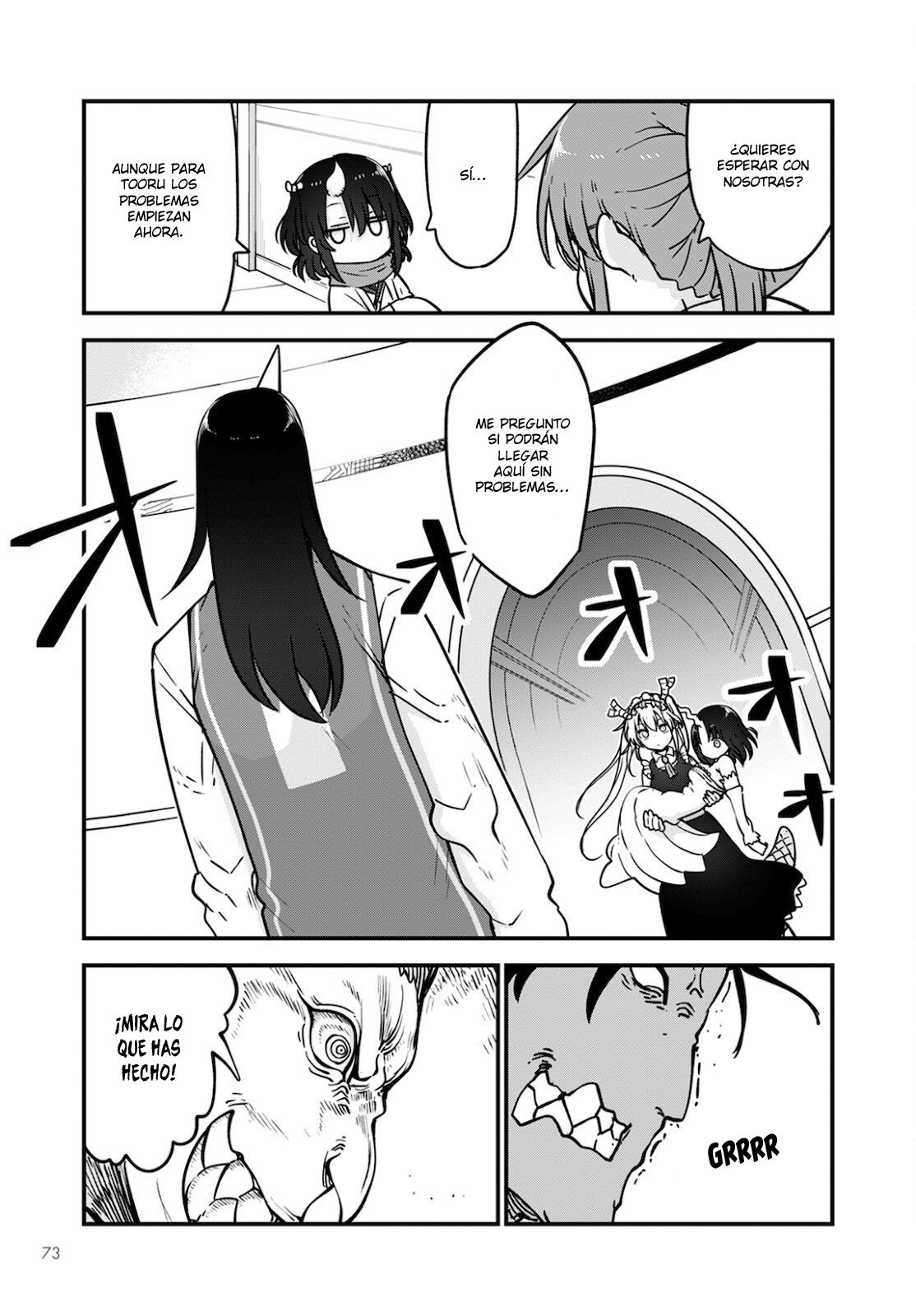 Kobayashi-san Chi no Maid Dragon Capitulo 110 página 14