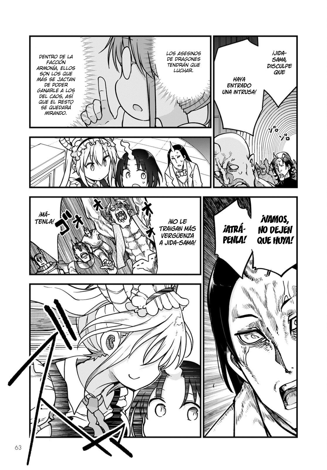 Kobayashi-san Chi no Maid Dragon Capitulo 110 página 4