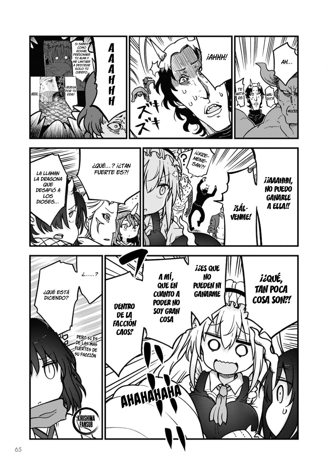 Kobayashi-san Chi no Maid Dragon Capitulo 110 página 6