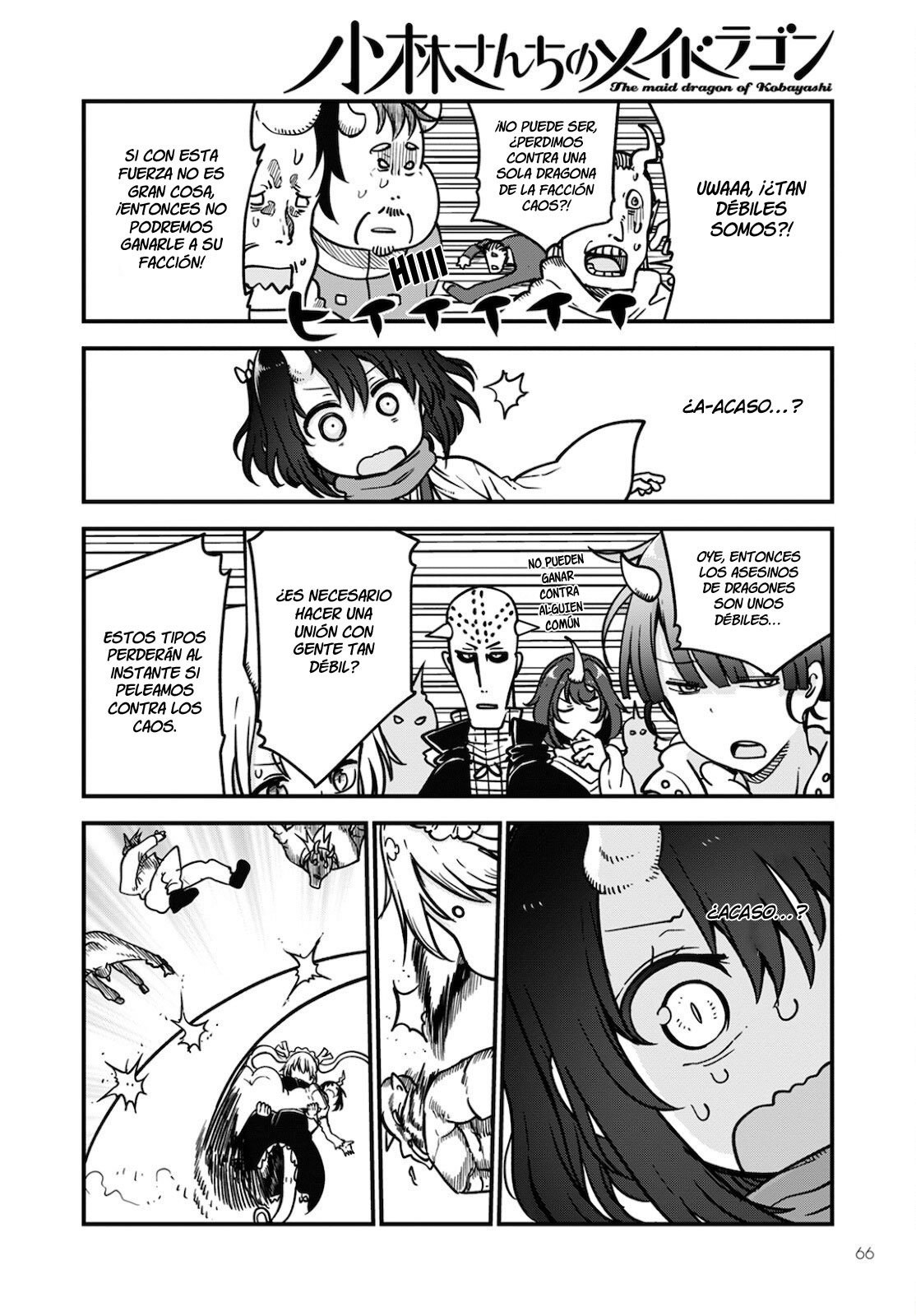 Kobayashi-san Chi no Maid Dragon Capitulo 110 página 7