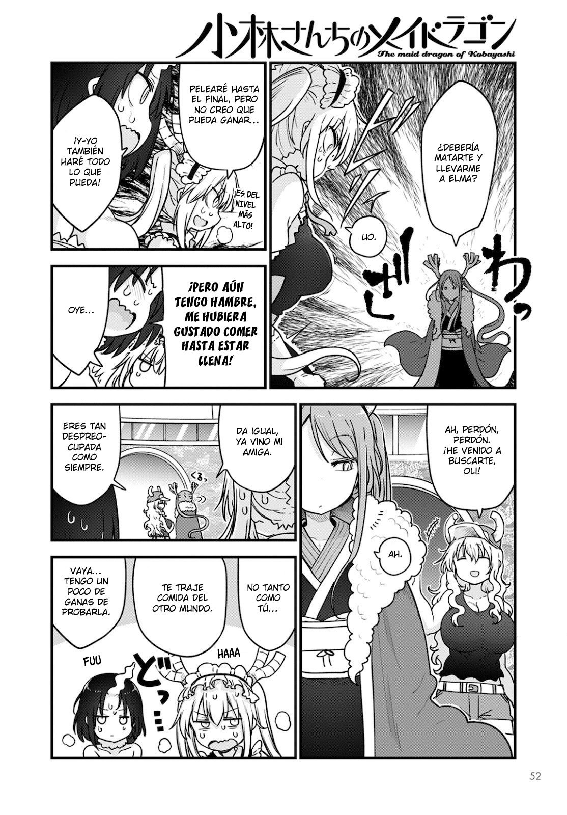 Kobayashi-san Chi no Maid Dragon Capitulo 111 página 13