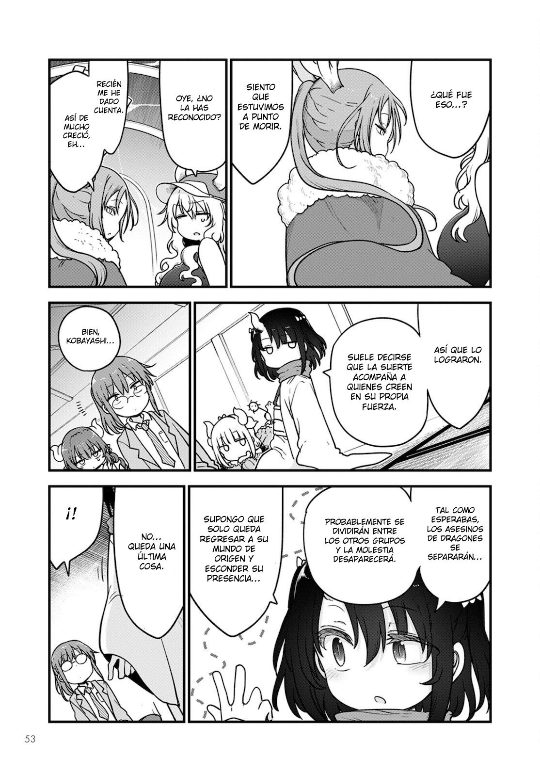 Kobayashi-san Chi no Maid Dragon Capitulo 111 página 14