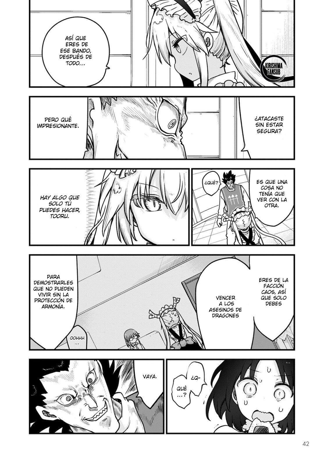 Kobayashi-san Chi no Maid Dragon Capitulo 111 página 3