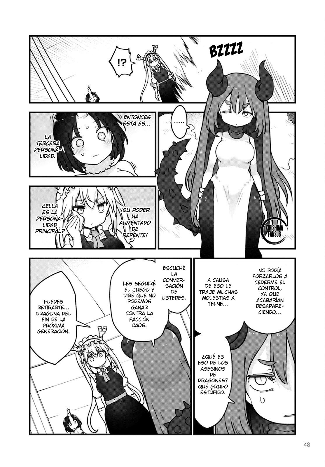 Kobayashi-san Chi no Maid Dragon Capitulo 111 página 9