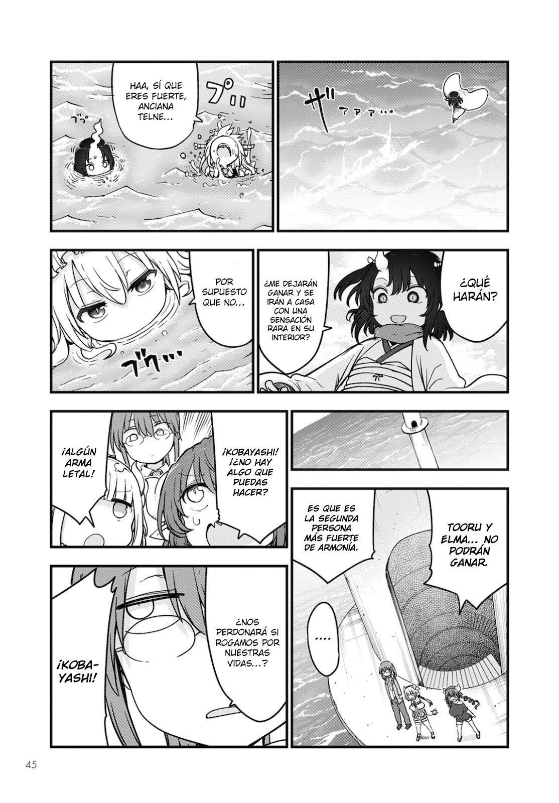 Kobayashi-san Chi no Maid Dragon Capitulo 112 página 10