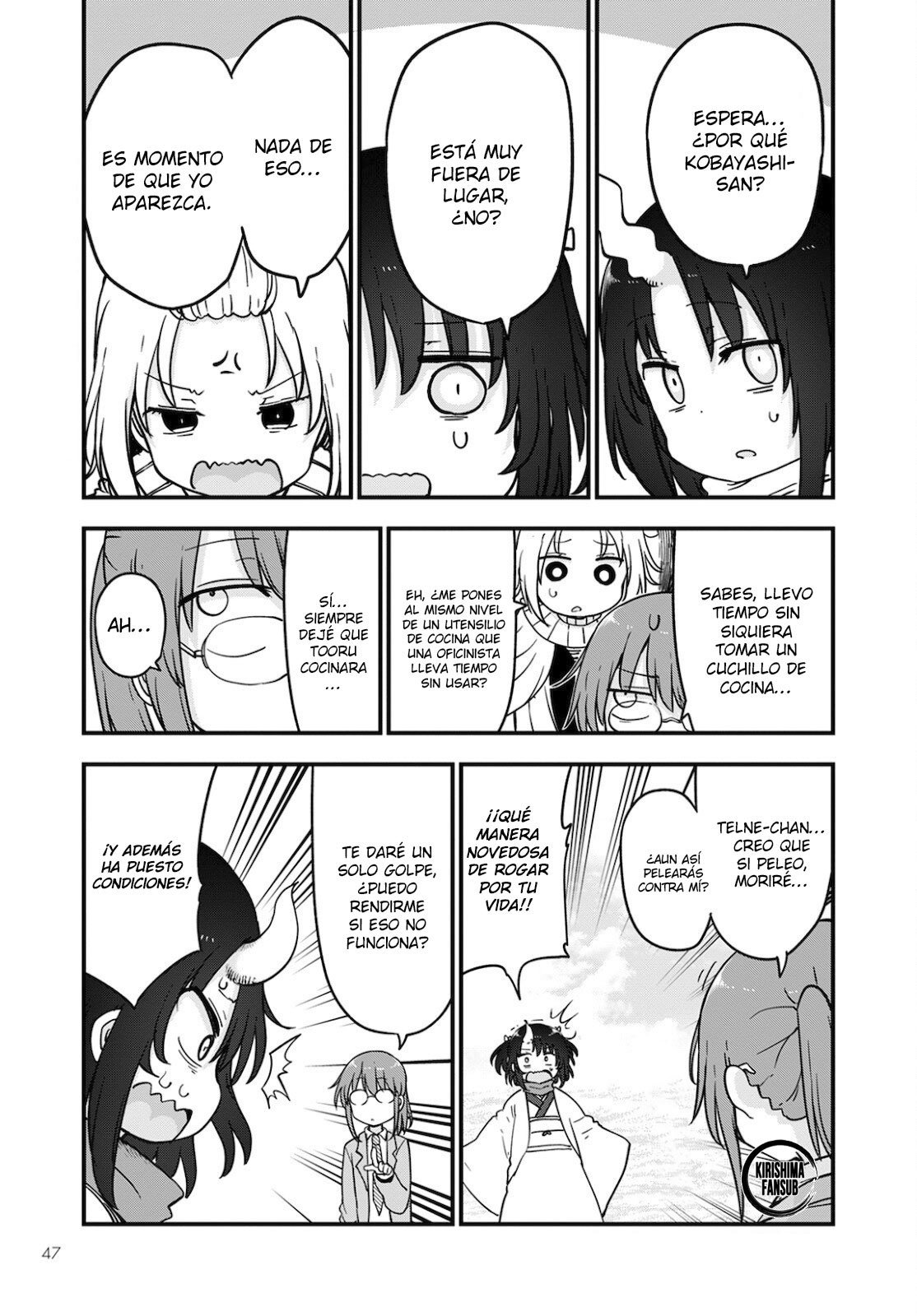Kobayashi-san Chi no Maid Dragon Capitulo 112 página 12