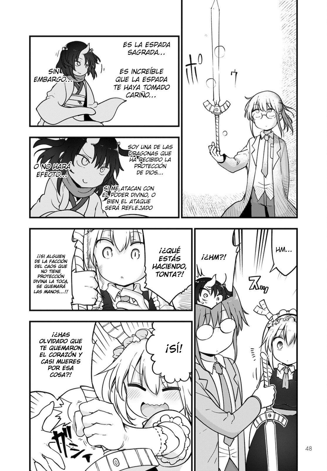 Kobayashi-san Chi no Maid Dragon Capitulo 112 página 13