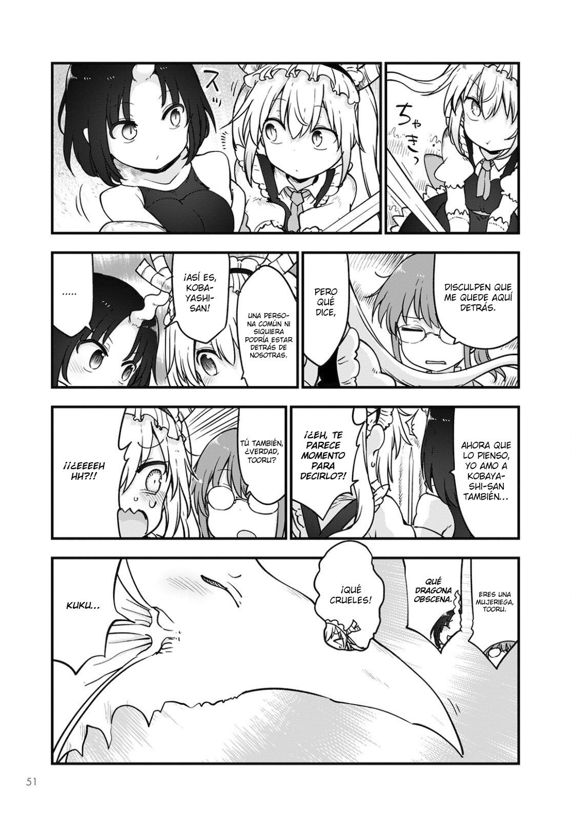 Kobayashi-san Chi no Maid Dragon Capitulo 112 página 16