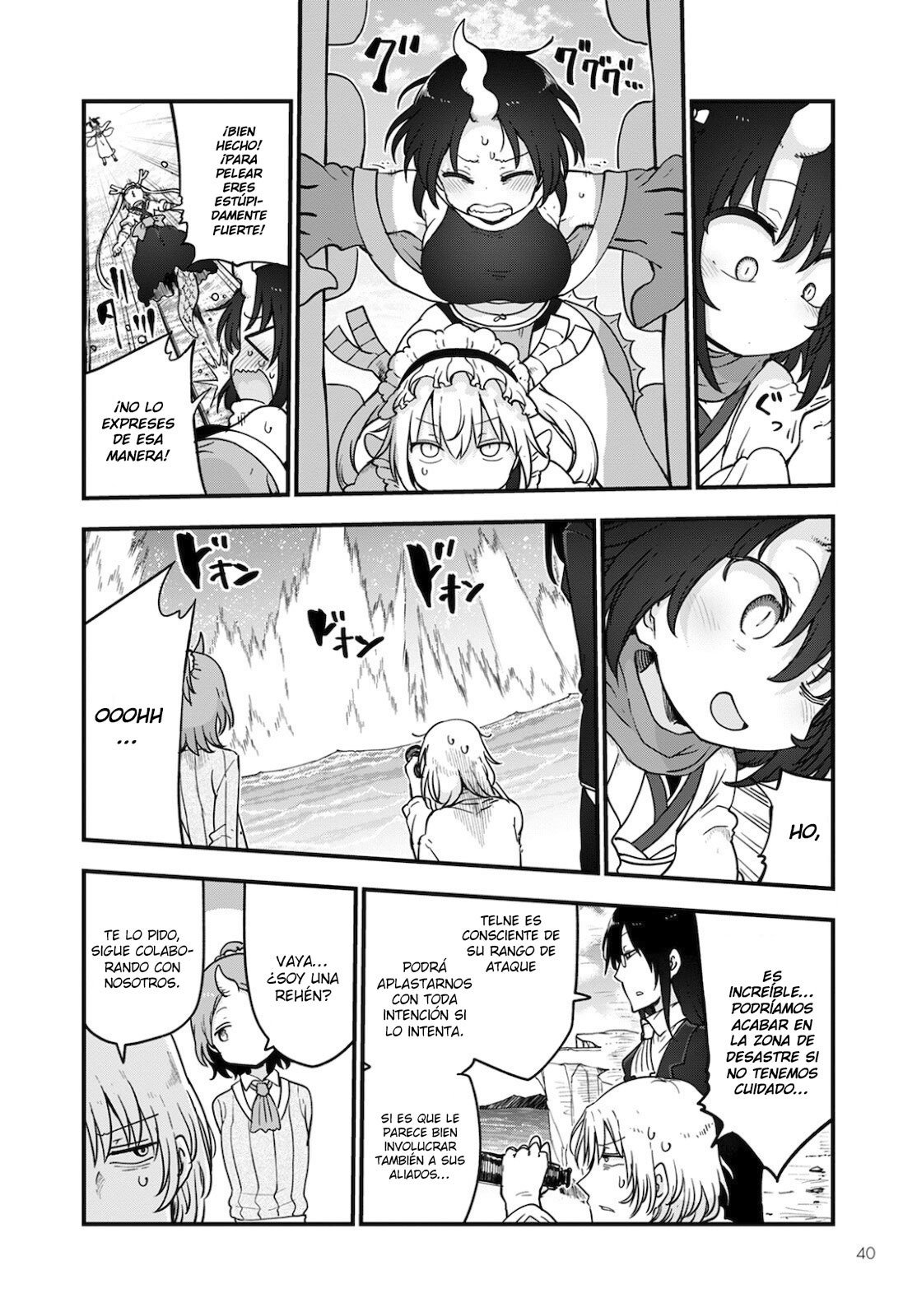 Kobayashi-san Chi no Maid Dragon Capitulo 112 página 5